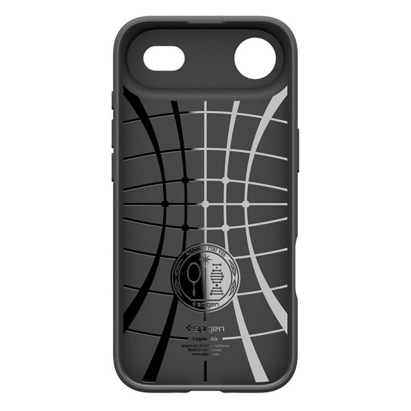 Spigen Liquid Air case for iPhone 17 Air Matte Black