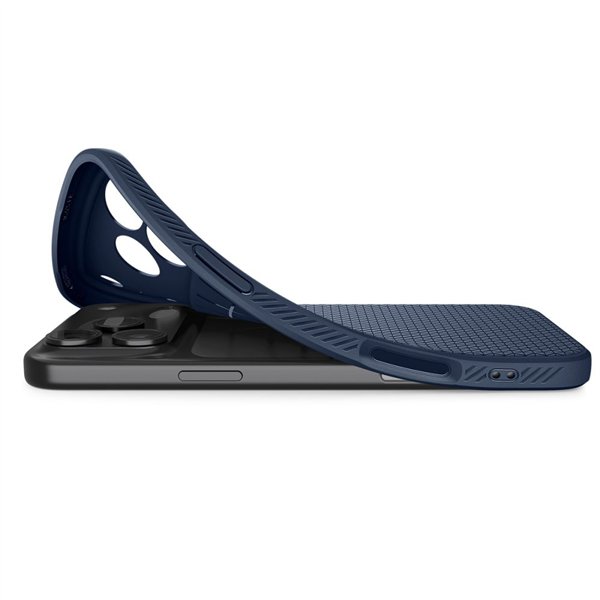 Spigen Liquid Air case for iPhone 17 Pro Navy Blue