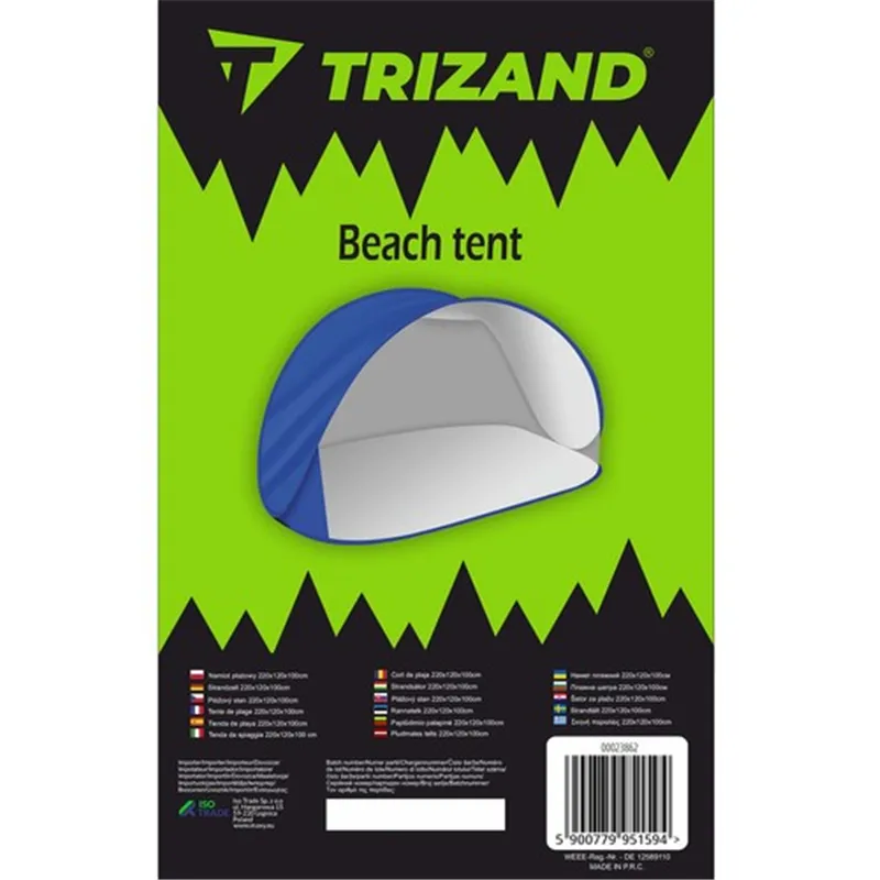 Rantateltta 220x120x100cm Trizand 23862