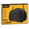 Carrier - bag for dog/cat - black