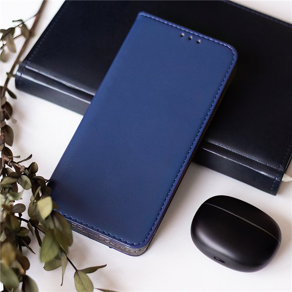 Smart Magnetic case for Honor 400 Pro navy blue