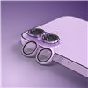 Etteri camera lens protector for iPhone 17 purple