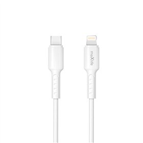 Maxlife MXUC-13 cable USB-C - Lightning 1,0 m 27W white