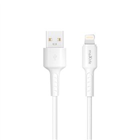 Maxlife MXUC-13 cable USB-A - Lightning 1,0 m 3,0A white