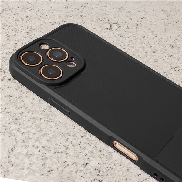 Simple Carbon case for iPhone 16 Pro 6,3&quot black