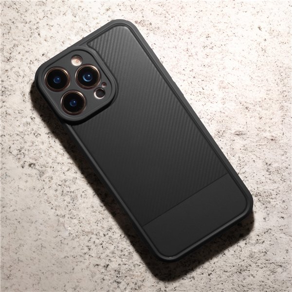 Simple Carbon case for iPhone 17 Pro 6,3&quot black
