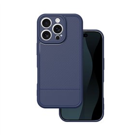 Simple Carbon case for iPhone 16 Pro 6,3&quot blue