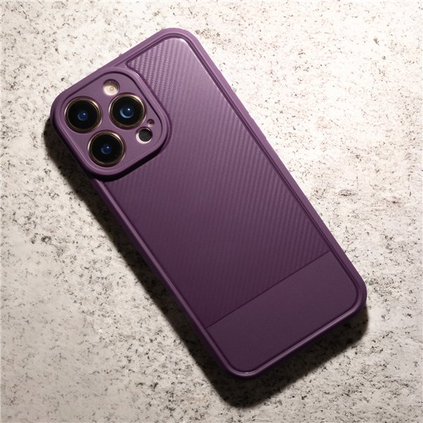 Simple Carbon case for iPhone 11 purple