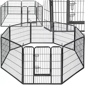 Манеж - клетка для животных 80x80 см Malatec 23769