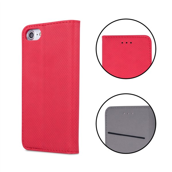 Smart Magnet case for Xiaomi 15T Pro 5G red