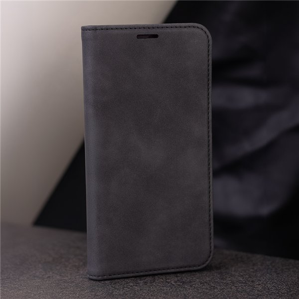 Smart Suede case for iPhone 14 6,1&quot black