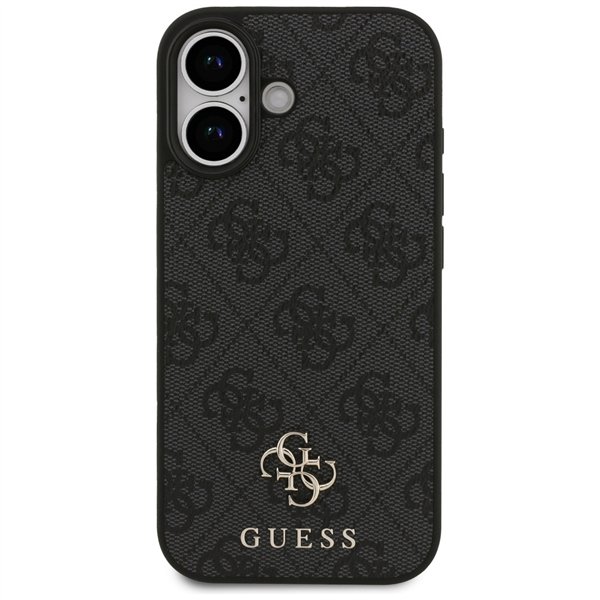 Guess 4G Small Classic Logo MagSafe case for iPhone 17 black