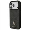 Guess 4G Small Classic Logo MagSafe case for iPhone 17 Pro black
