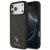 Guess 4G Small Classic Logo MagSafe case for iPhone 17 Pro Max black