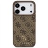 Guess 4G Small Classic Logo MagSafe case for iPhone 17 Pro brown