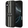 Guess 4G Printed Stripes MagSafe case for iPhone 17 black