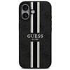 Guess 4G Printed Stripes MagSafe case for iPhone 17 black