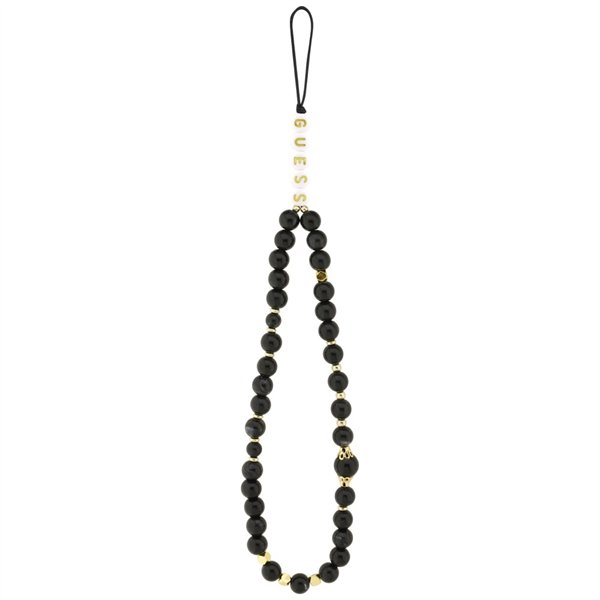 Guess 4G Strap Triangle Logo MagSafe case for iPhone 17 black