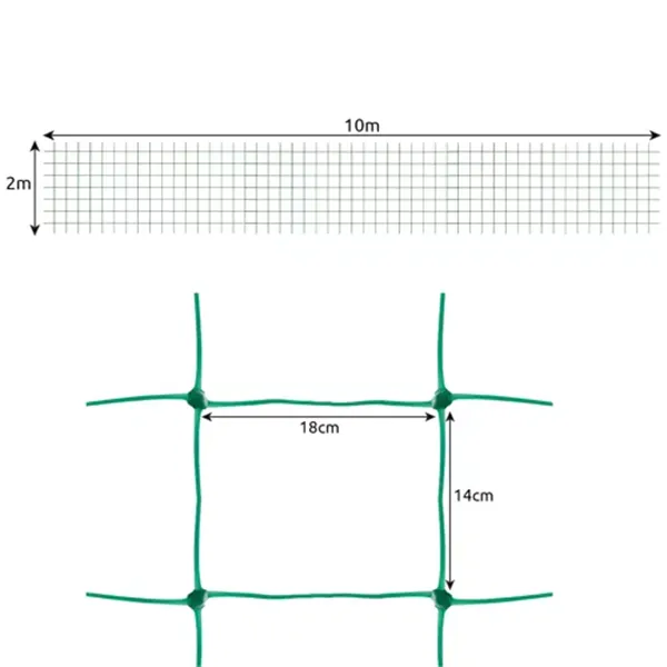 Verkko - kasvituki 2x10m Gardlov 23978