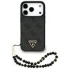 Guess 4G Strap Triangle Logo MagSafe case for iPhone 17 Pro black