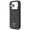 Guess 4G Strap Triangle Logo MagSafe case for iPhone 17 Pro black