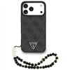 Guess 4G Strap Triangle Logo MagSafe case for iPhone 17 Pro Max black