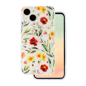 Glow Glam case for iPhone 13 6,1&quot white