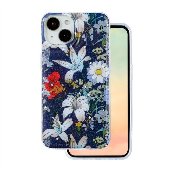 Glow Glam case for iPhone 12 6,1&quot blue