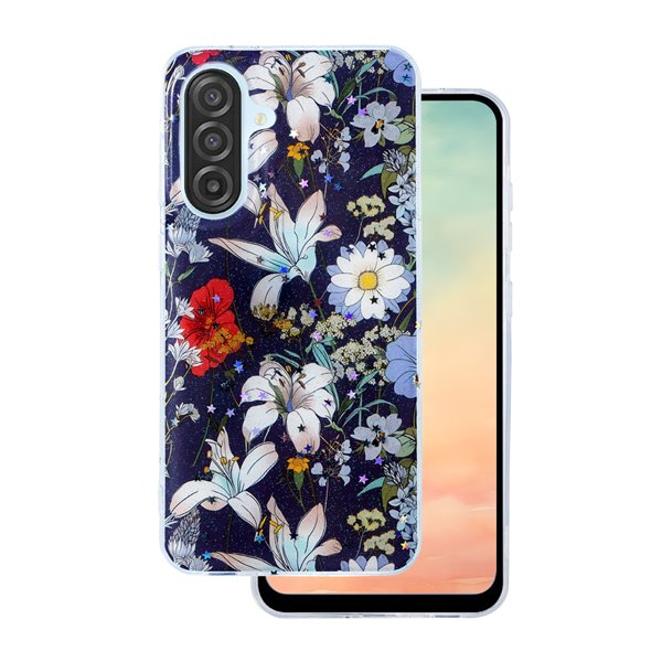Glow Glam case for Samsung Galaxy A17 4G / A17 5G blue