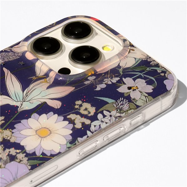 Glow Glam case for Xiaomi Redmi 15C 4G EU / 15C 5G EU (173.16 x 81.06 x 8.2 mm) blue