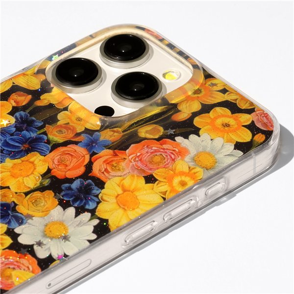 Glow Glam case for iPhone 17 6,3&quot orange