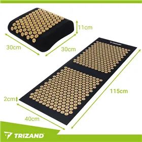 Acupressure mat + balls Trizand 23375