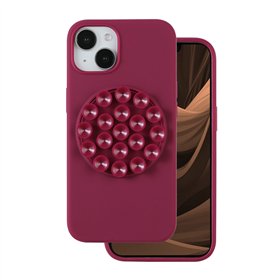 Silicone Stick case for iPhone 14 6,1&quot maroon