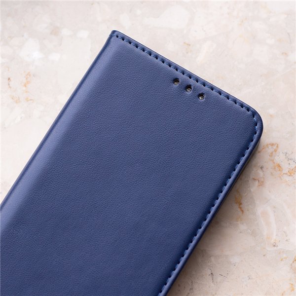 Smart Magnetic case for Motorola Moto G86 Power navy blue