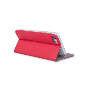 Smart Magnet case for Poco M7 Pro 5G red