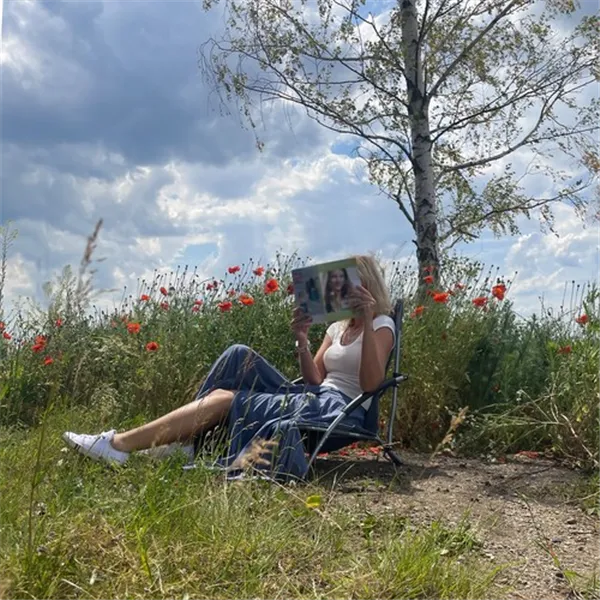 Saliekamais kempinga krēsls Trizand 23923
