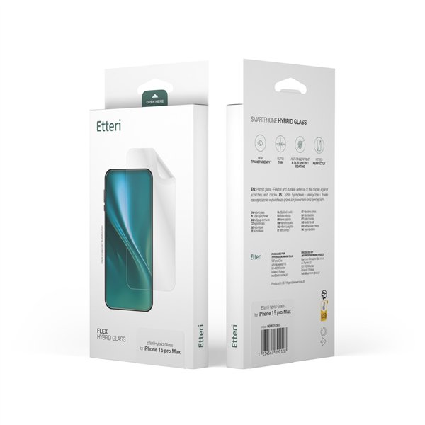 Etteri hybrid glass for iPhone 17 Air 6,5"