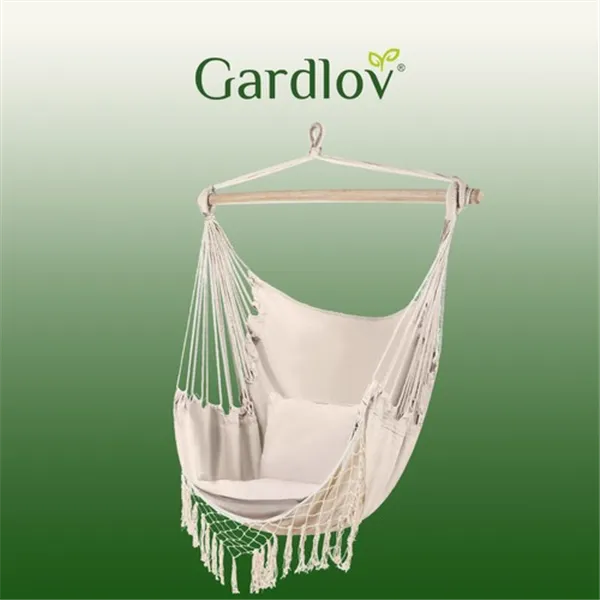 Šūpuļtīkls - Brazīlijas krēsls bēšā krāsā Gardlov 23670