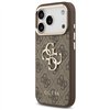 Guess case for iPhone 17 Pro HC 4G PU W/ BIG 4G CLASSIC LOGO GD brown