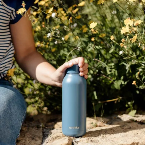 Quokka Solid - Stainless Steel Thermal Bottle 510 ml (Stone Blue)