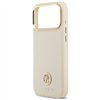 Guess Grained Strass Logo MagSafe case for iPhone 17 Pro Max beige