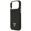 Guess Grained Triangle Logo MagSafe case for iPhone 17 Pro black