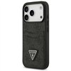Guess 4G Double Card Triangle case for iPhone 17 Pro black