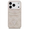 Guess 4G Double Card Triangle case for iPhone 17 Pro pink