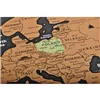 Pasaules karte - momentloterijas biļešu karte ar karogiem + aksesuāri 23442