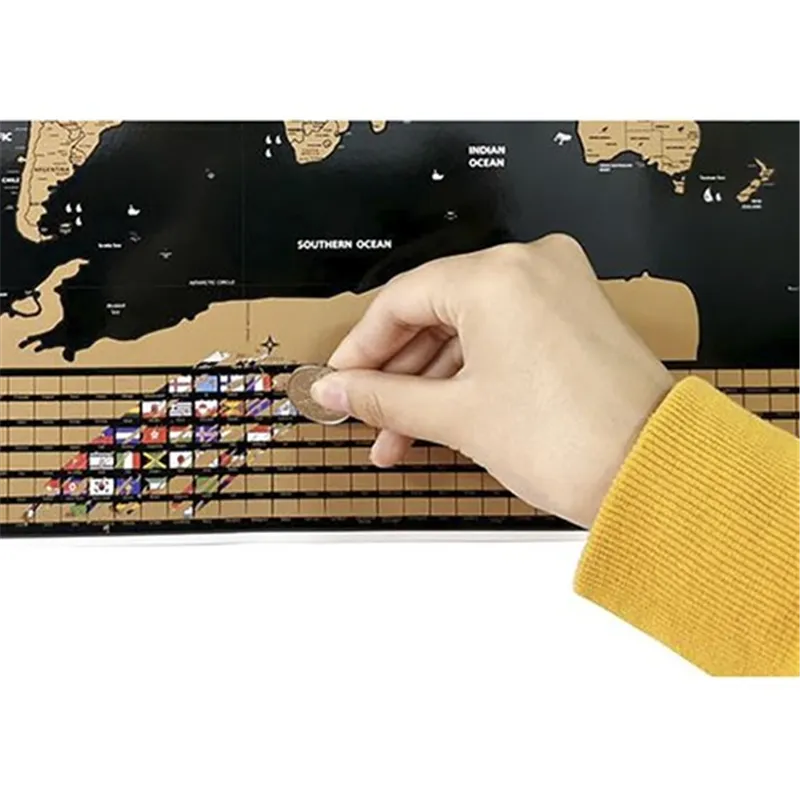 Pasaulio žemėlapis – nutrinama kortelė su vėliavėlėmis + priedai 23442