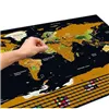 Pasaules karte - momentloterijas biļešu karte ar karogiem + aksesuāri 23442