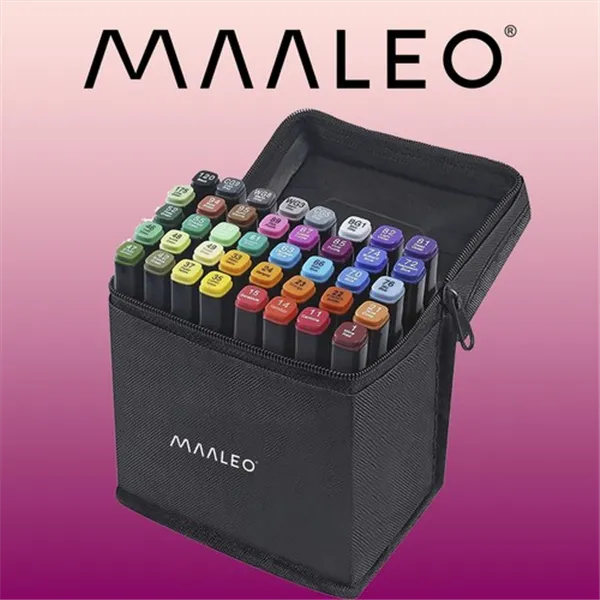 Double-sided markers/pens - 40 pcs. MAALEO 24102