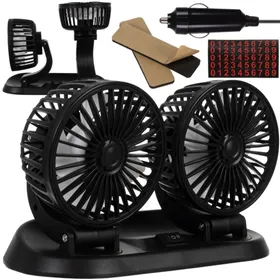 Car fan 12V double Xtrobb 23222