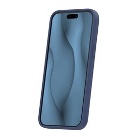 Silicone Thin Mag case for iPhone 15 Pro Max 6,7&quot dark blue